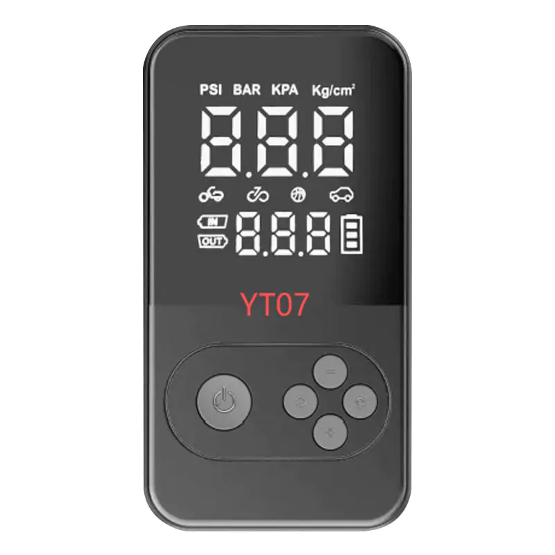 YT-07 جهاز تشغيل القفز المدمج ومنفاخ الإطارات مع ضوء SOS